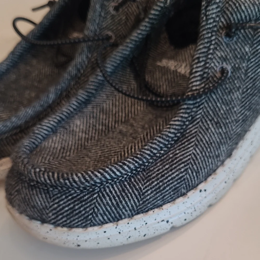 Bruno Marc Slip/ Slide On Fur Casual Loafer Unisex Knit Boat Shoe Canvas Sneaker